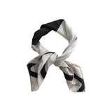 SUNDAY DRIVE double sided silk neckerchief