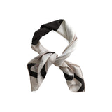 SUNDAY DRIVE double faced silk neckerchief