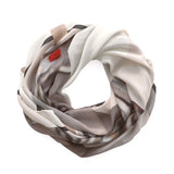 SUNDAY RIDE oversized square silk scarf