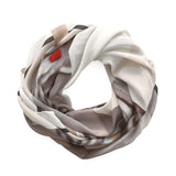 SUNDAY RIDE oversized square silk scarf