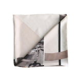 SUNDAY RIDE oversized square silk scarf