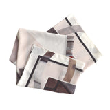SUNDAY RIDE oversized square silk scarf