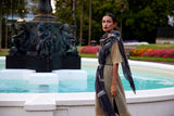 THE WATER CANS oversized wool scarf