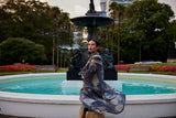 THE WATER CANS oversized wool scarf