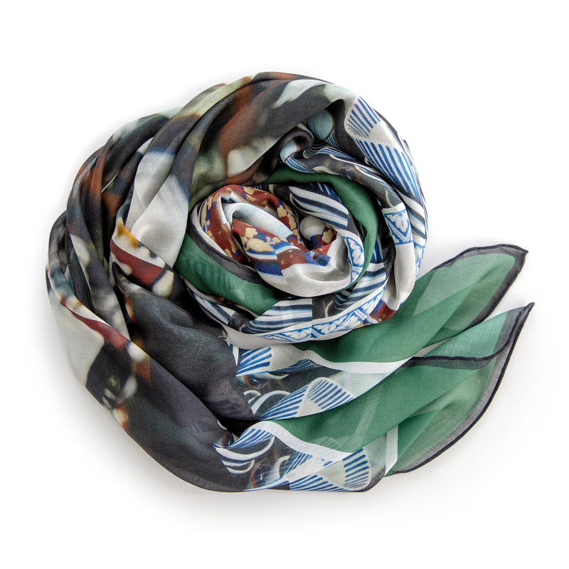 TOKYO STUDY 1 cashmere blend scarf