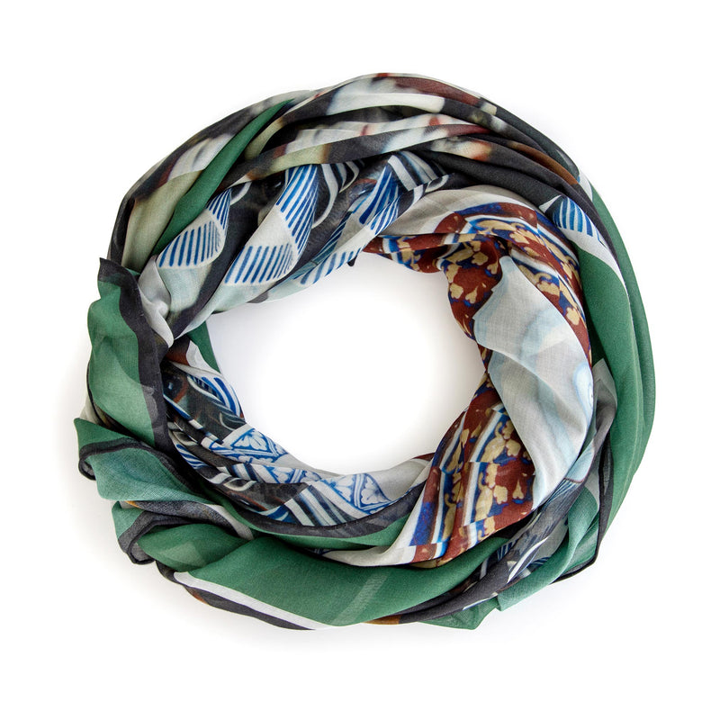 TOKYO STUDY 1 cashmere blend scarf