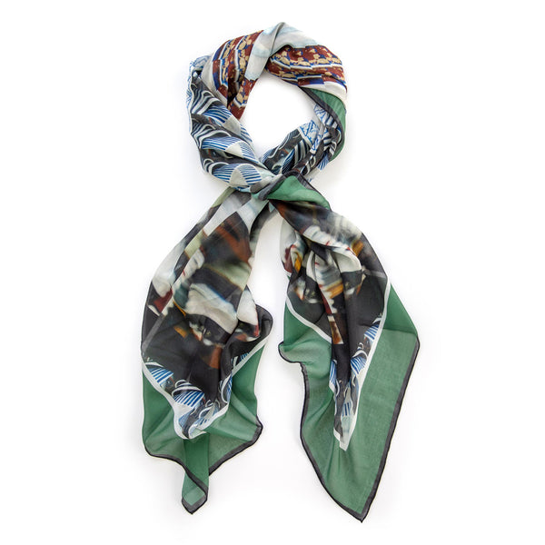 TOKYO STUDY 1 cashmere blend scarf