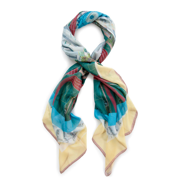 TOKYO STUDY 2 cashmere blend scarf