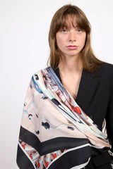 TOKYO STUDY 3 cashmere blend scarf