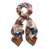 TOKYO STUDY 4 silk modal scarf
