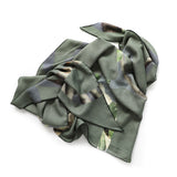 HERITAGE TRIANGLE: OLIVE giant wool triangle