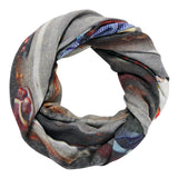 WAITING FOR THE BUS oversized wool scarf