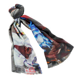 WAITING FOR THE BUS oversized wool scarf