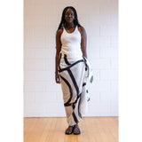 WHITE giant sarong