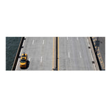 YELLOW TAXIS skinny scarf