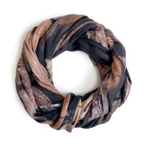 BALTIC LOG STACKS oversized wool scarf