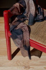 BALTIC LOG STACKS oversized wool scarf