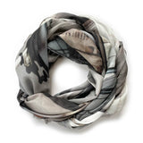 BELGIUM BIKE GANG silk chiffon scarf