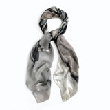 BELGIUM BIKE GANG silk chiffon scarf