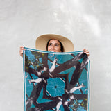 BRIDGE STUDY silk neckerchief