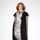 CEFALU linen blend scarf