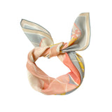 BLUE silk neckerchief