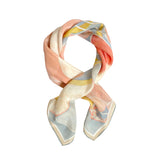 BLUE silk neckerchief