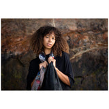 DUBROVNIK silk chiffon scarf