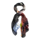 PARIS BY NIGHT linen blend scarf